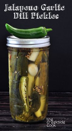 Jalapeno Garlic Dill Pickles