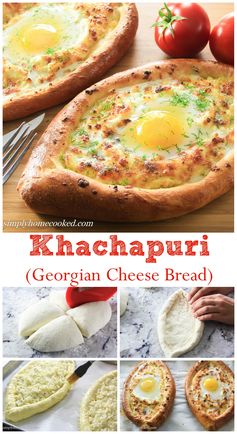 Khachapuri (Georgian Cheese Bread