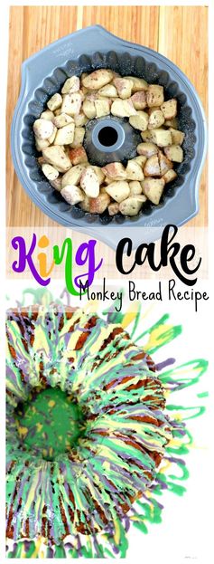 King Cake Monkey Bread
