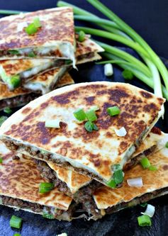 Korean Beef Quesadillas