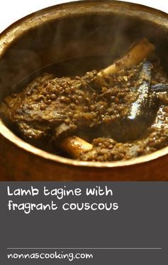 Lamb tagine with fragrant couscous