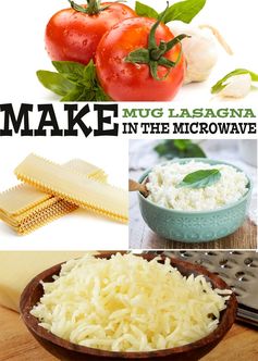 Lasagna in Mug