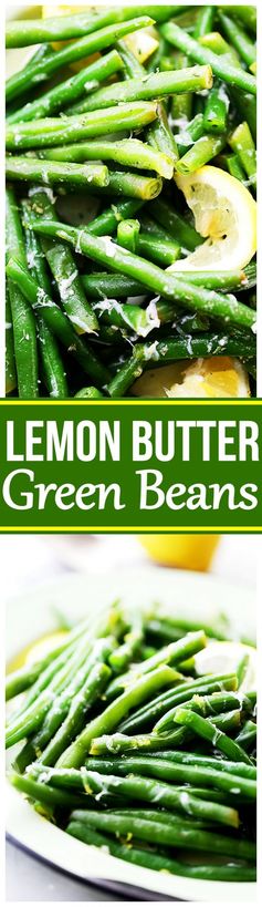 Lemon Butter Green Beans