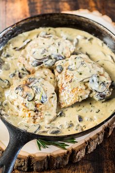 Life Changing Rosemary Mushroom Cream Sauce