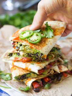 Loaded Avocado Quesadillas