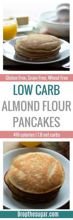 Low Carb Almond Flour Pancakes