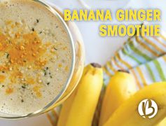 Low Carb Banana Ginger Smoothie