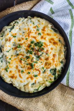 Low-Carb Cauliflower Creamed Spinach