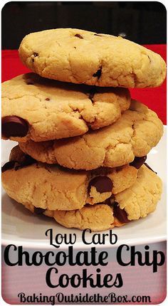 Low Carb Chocolate Chip Cookies