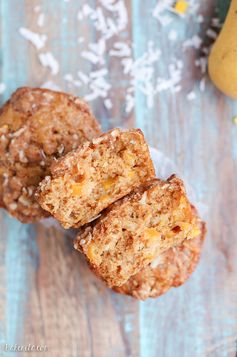 Mango Coconut Crumble Muffins