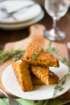 Maple-Miso Tempeh Cutlets