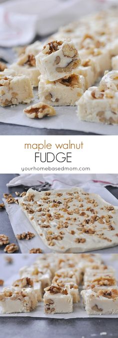 Maple Walnut Fudge