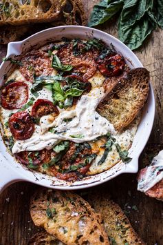 Margarita Pizza Dip (withBurrata!!