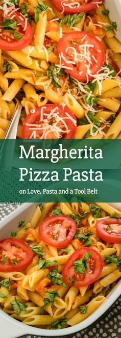 Margherita Pizza Pasta