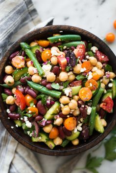 Mediterranean Three Bean Salad