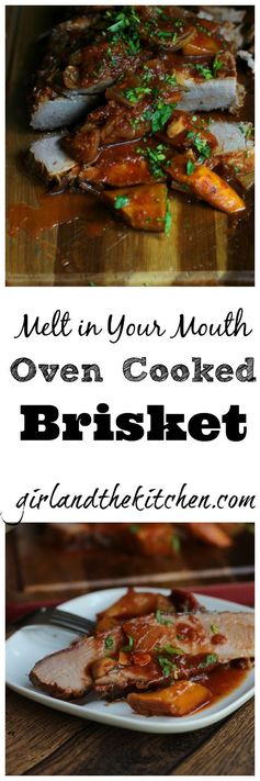 Melt in Your Mouth Oven Cooked Brisket