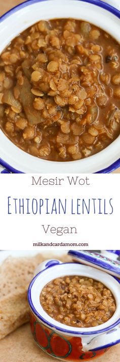 Mesir Wat (Ethiopian Red Lentils + Berbere Spice Mix