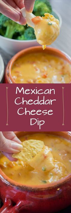 Mexican Cheddar Cheese Dip