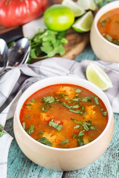 Mexican Shrimp Soup - Albóndigas de Camarón