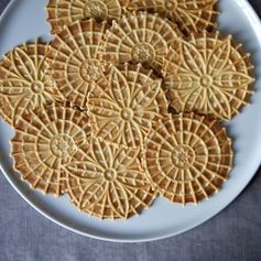 Meyer Lemon Pizzelle