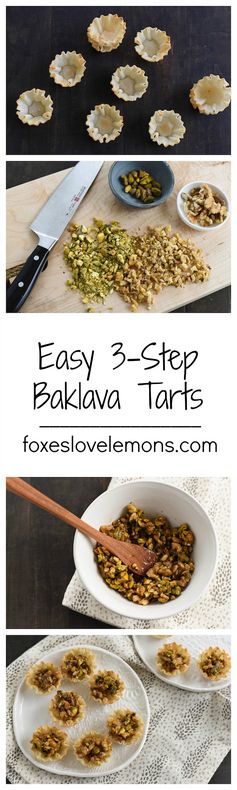 Mini Baklava Tarts