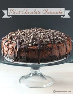 Mint Chocolate Cheesecake