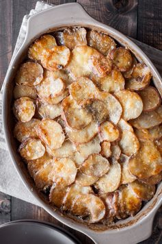 Mushroom Potato Gratin