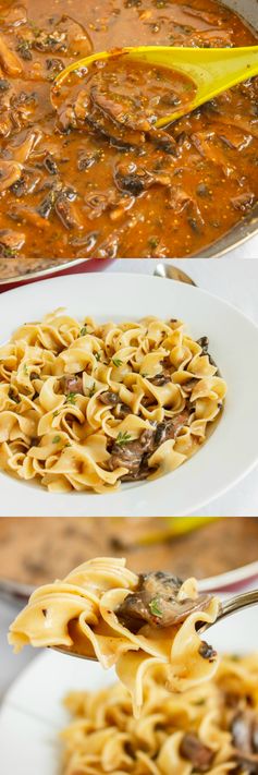 Mushroom Stroganoff