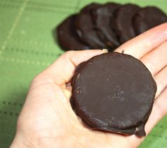 No-Bake Thin Mints Low Carb Cookies