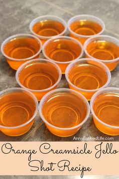 Orange Creamsicle Jello Shots