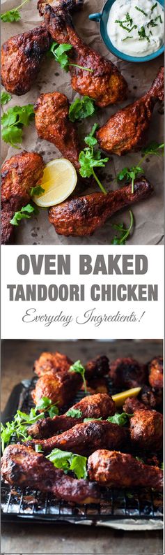 Oven Baked Tandoori Chicken