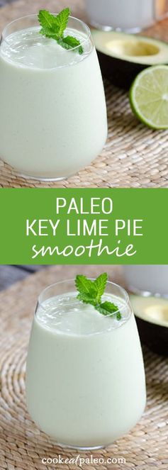 Paleo Key Lime Pie Smoothie