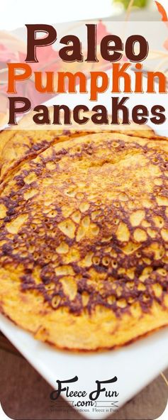 Paleo Pumpkin Pancakes