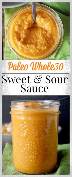 Paleo Whole30 Sweet and Sour Sauce