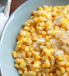 Parmesan garlic corn