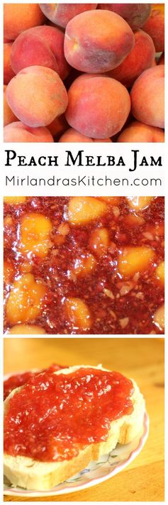 Peach Melba Jam