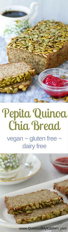 Pepita Quinoa Chia Bread