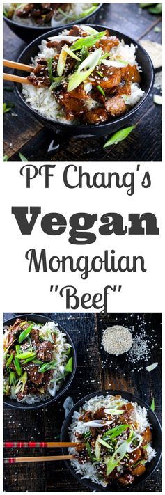 PF Chang's Vegan Mongolian 