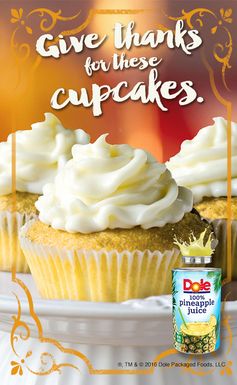 Pineapple Cinnamon Cupcakes