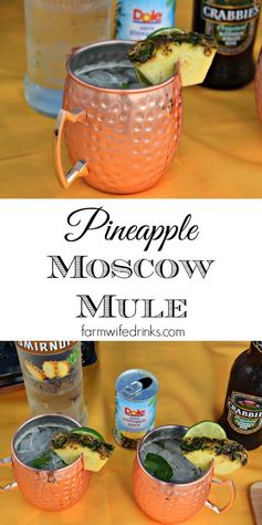 Pineapple Moscow Mule