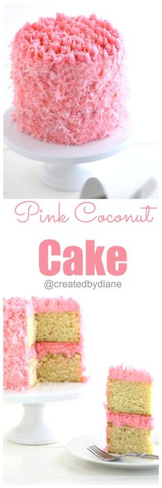 Pink Coconut Cake