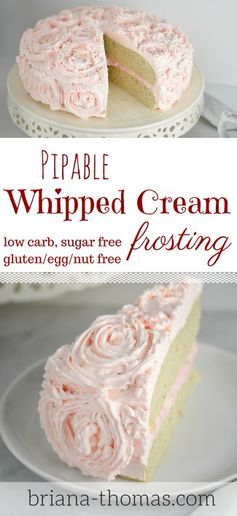 Pipable Whipped Cream Frosting