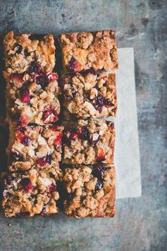 Plum Ginger Coffee Cake