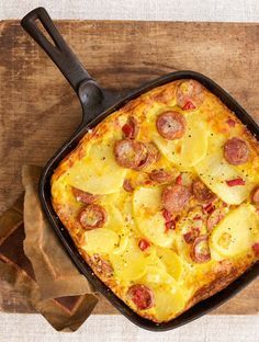 Portuguese Sausage Frittata