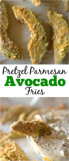 Pretzel Parmesan Crusted Avocado Fries