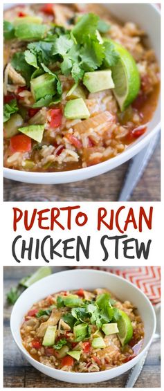 Puerto Rican Chicken Stew