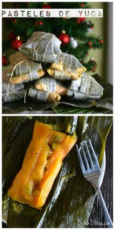 Puerto Rican Pasteles De Yuca