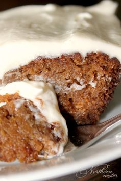 Pumpkin Cake With Cream Cheese Frosting | THM : S