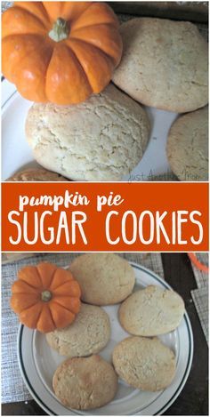 Pumpkin Pie Sugar Cookies