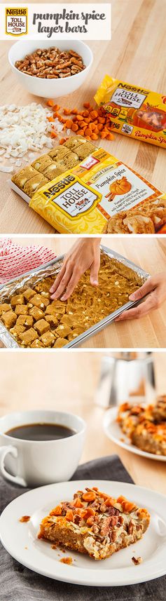 Pumpkin Spice Layer Bars